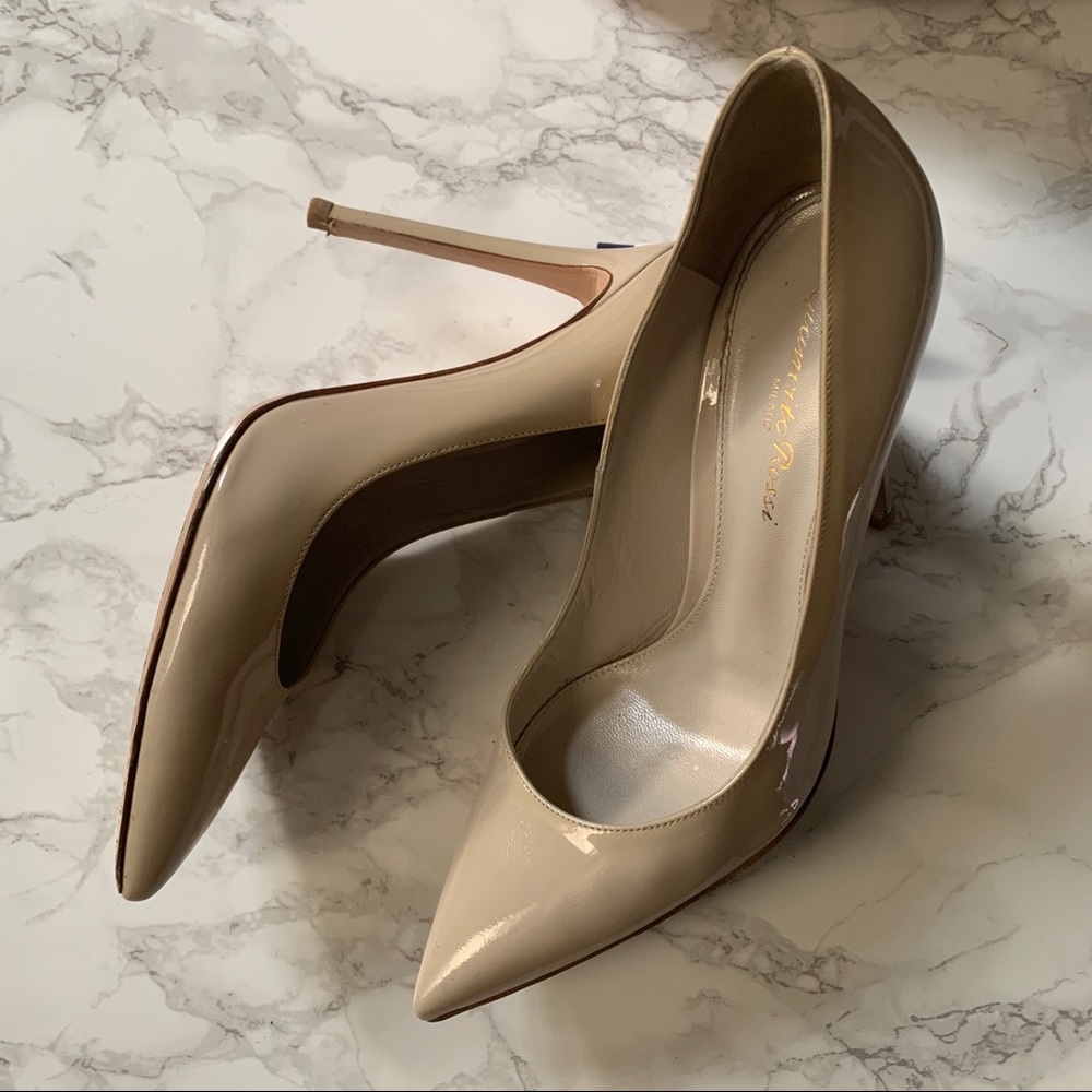 GIANVITO ROSSI - Vernice Shell Pumps